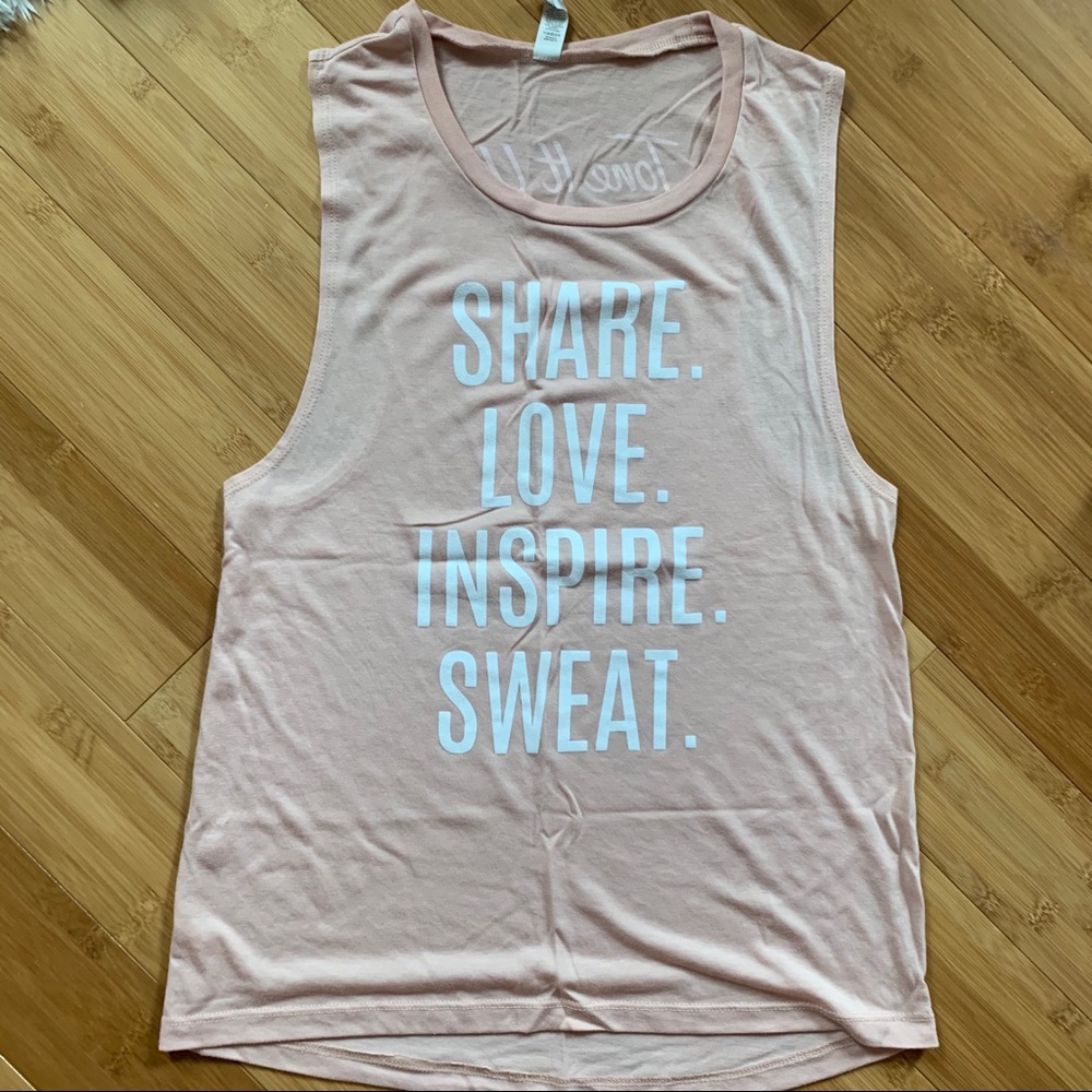 Tone It Up: Share Love Inspire Sweat Tank
